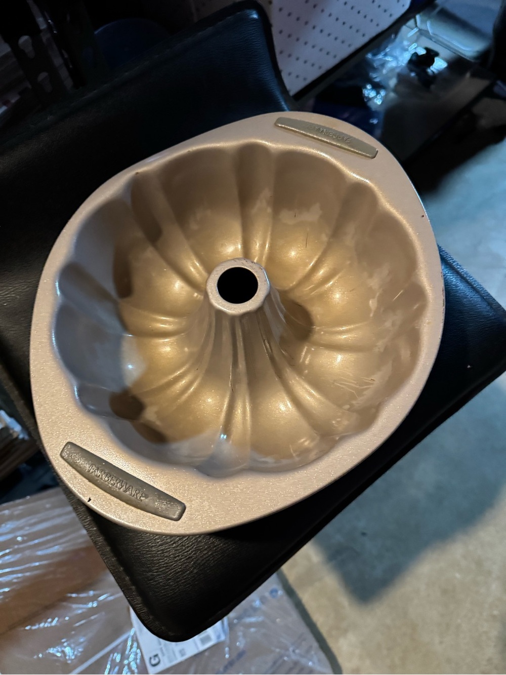 Farberware Gold Bundt Cake Pan - Nonstick Fluted Mold